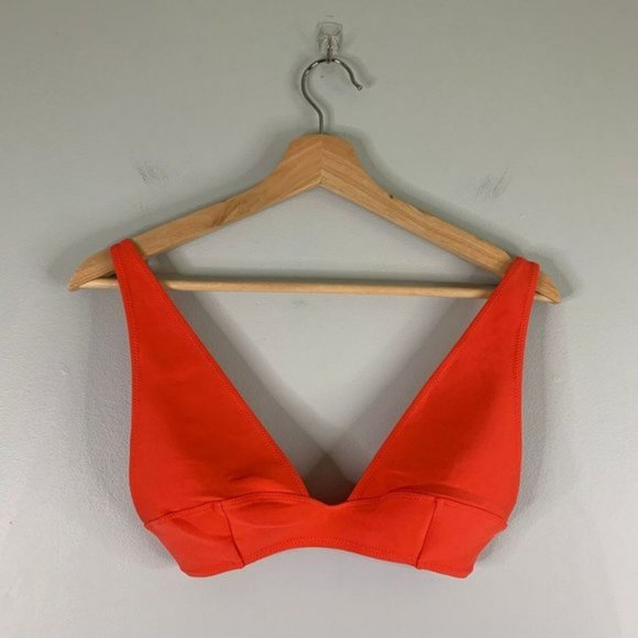 COS  Collection Of Style 2-Piece Bikini Swimsuit Swimwear Size 6 Coral Small S - Picture 2 of 13